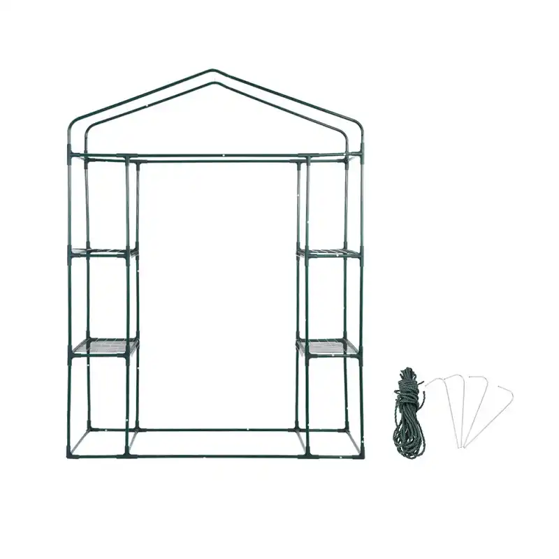 4 ティアミニ温室鉄スタンド棚庭バルコニーパティオの装飾温室カバー Plant Cages Supports Aliexpress
