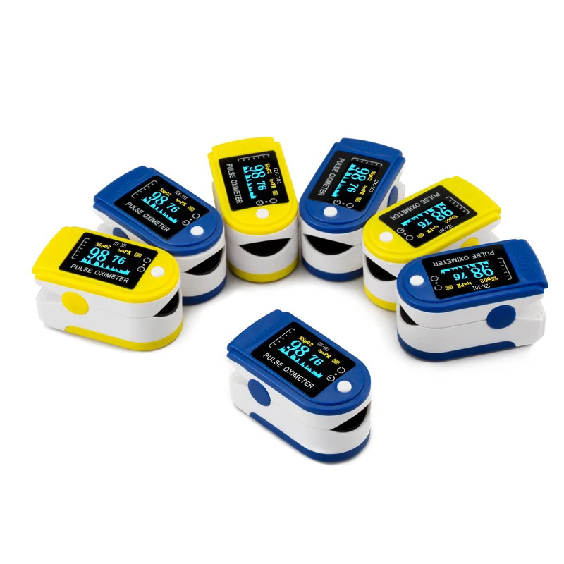 ZOSS синий OLED дисплей пальцевой оксиметр пульсоксиметрический прибор мониторинг пульса глюкозы в крови SpO2 сфигмоманометр