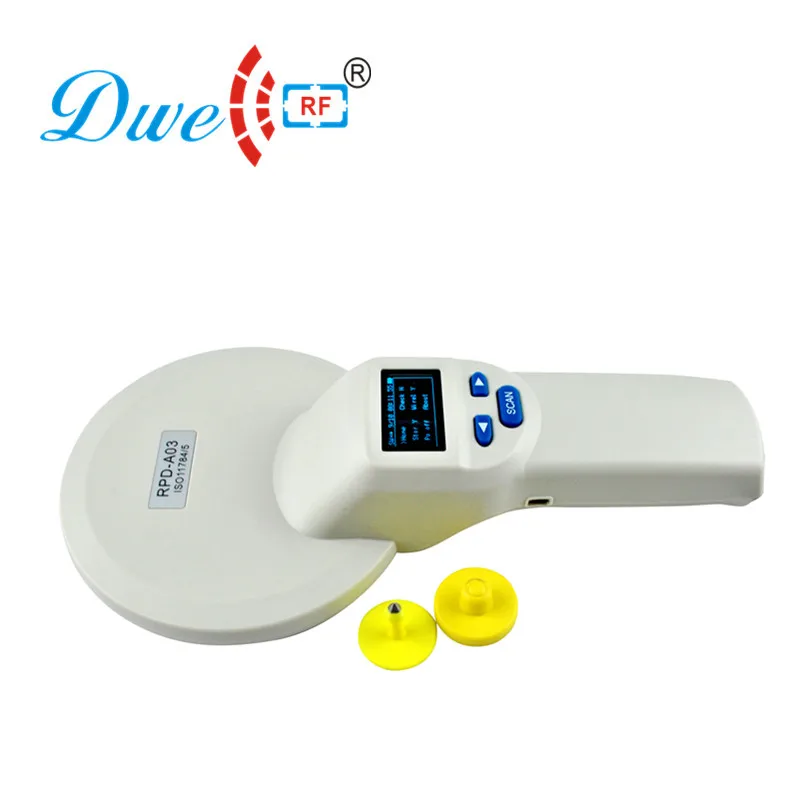 

DWE CC RF animalmanagement lecteur microchip 125khz 134.2khz rfid reader blueth handheld readers