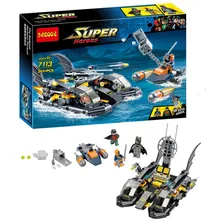 Decool Avengers Super Hero Batman Fighter Building Blocks Set Deep Sea Assault minifigures Kids Bricks Toy Compatible with legoe