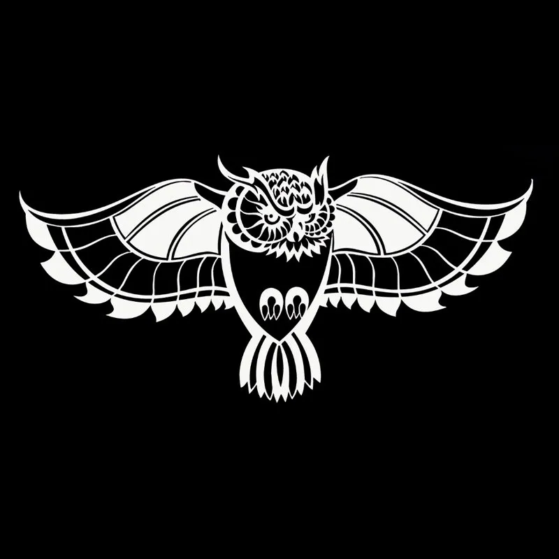 

Beautiful Owl Bird Tribal Decor For Auto Car/Bumper/Window Vinyl Decal Sticker Decals DIY Decor CT1449