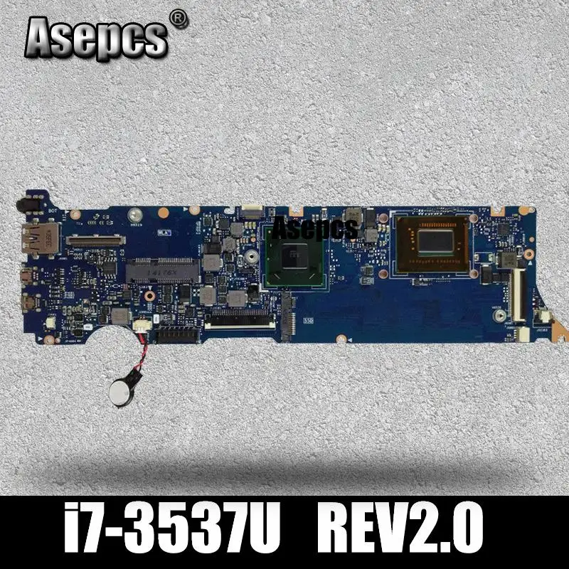 Asepcs UX31A2 материнская плата для ноутбука ASUS UX31A UX31 тестовая оригинальная материнская плата 4G ram I7-3537U REV2.0