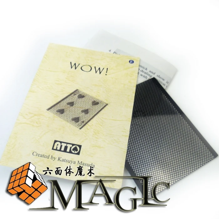 

WOW Sleeve by Katsuya Masuda /close-up card magic trick / wholesale