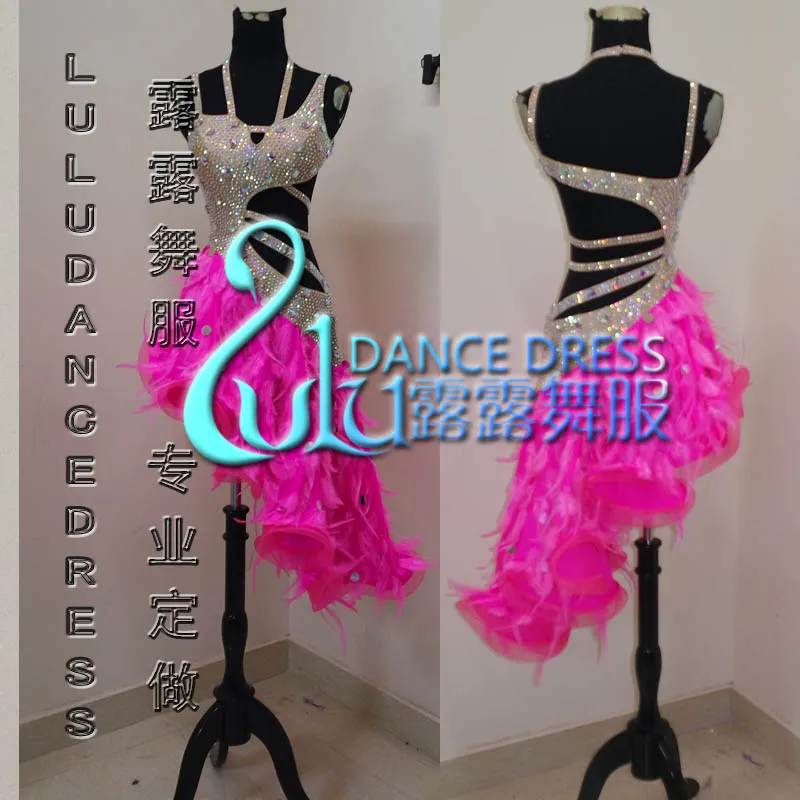 Latin dress The latest style Sexy Latin dance apparel Latin dance dress