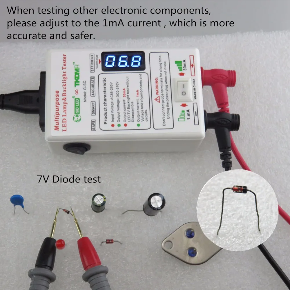 TKDMR, новейший, 0-330 в, умный, напряжение, ТВ, светодиодный, подсветка, тест er, ток, Регулируемая лампа для ноутбука, бусины, тест, обнаружение, инструмент для ремонта