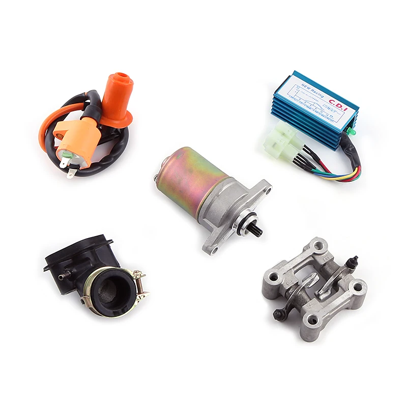

Electric Starter Racing CDI Lgnition COIL 64mm arms GY6 50 80 100 4T Moped ATV Scooter 139QMB 137QMA Engine KYMCO SYM Agility