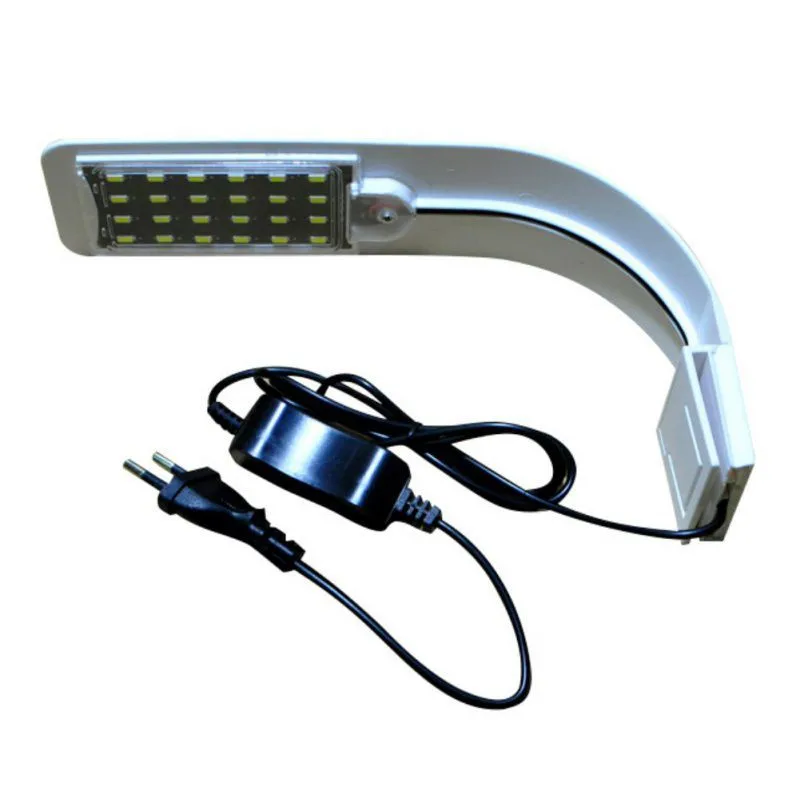 

10W Aquarium Lights Fish Tank LED Clip High Brightness Energy-Saving Lamp EU Plug Pet Lighting Supplies
