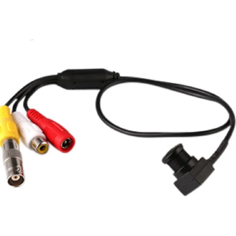 HD 650tvl Micro Cheap Analog CCTV Security Camera With Audio Bullet Cmos Home Surveillance Wide Angle