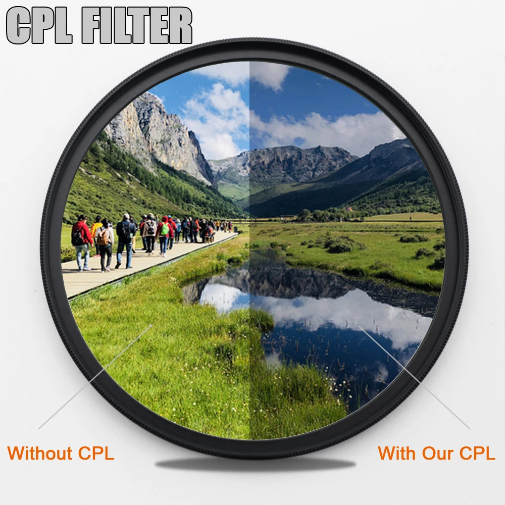 Pro solution pol filtro 58 mm polarizador circular del artículo nuevo distribuidor 58mm