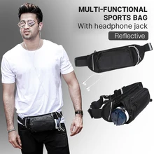 

LOCAMO Fashion Waist Bag Running Climbing Shoulder Bag For Man And Woman Sports Chest Bags Mobile Phone Holder Pocket 210