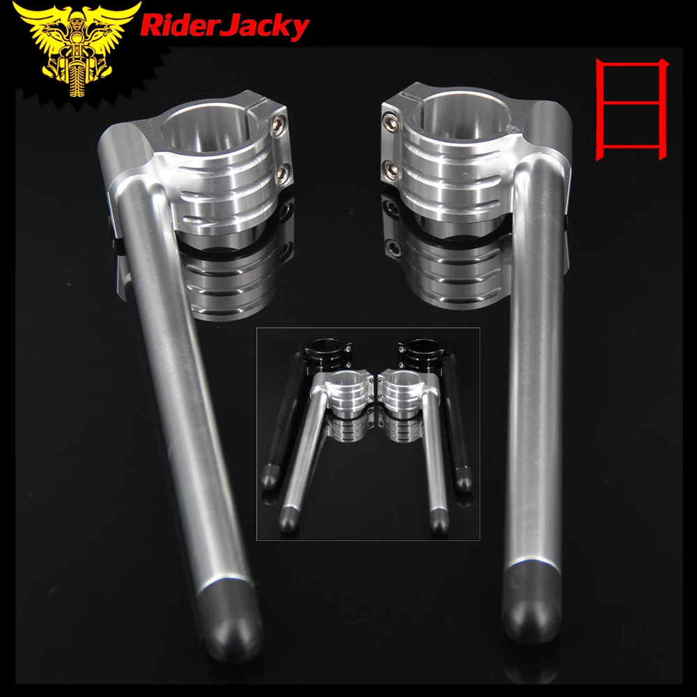 Moto Guidon курс Reglable ЧПУ 31/32/33/35/37/39/41 / 51 мм клип Ons Fourche Poignee ручной стержень для кафе