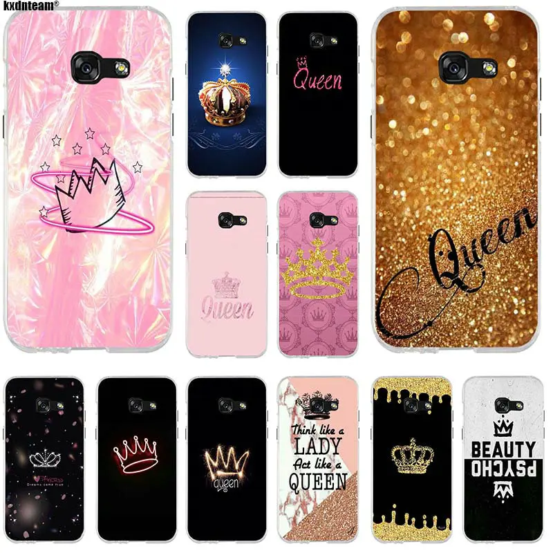 buy Queen Crown King Princess Soft Silicone Mobile Phone Cases For Samsung Galaxy J1 J2 J3 J5 J7 A3 A5 A7 2015 2016 2017 Shell