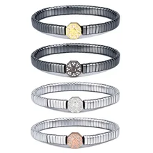 Doreen Box Винтаж для женщин мужчин микро инкрустация Циркон восемь иероглифов бисером браслеты вечерние модные украшения подарки