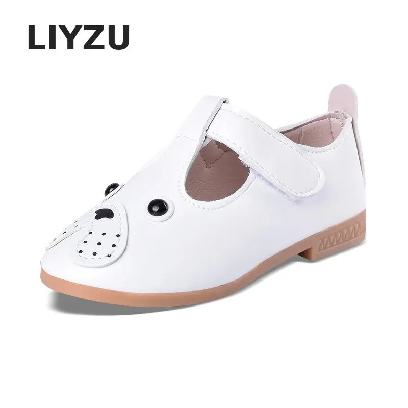 

Kids Shoes Children Sneakers Leather Cute Puppy Print Anti-slip Casual Shoes Child Enfant Party Wedding Girls Princess Shoes