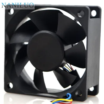 

NANILUO Free Shipping Original KDE1206PTV3 12V 0.7W 6CM 6025 60mm 4 wire 4-pin pwm cooling fan