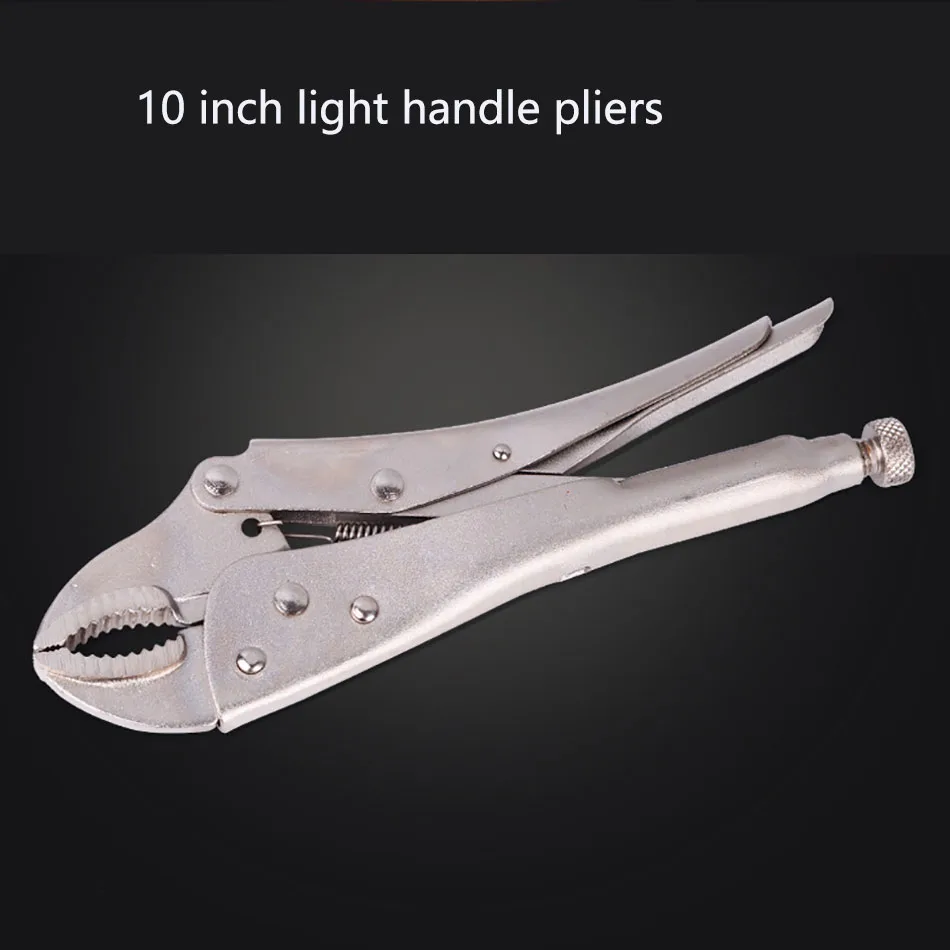 7 Inch 10 Inch Pliers Locking Pliers Adjustable Plier Set Clamp Locking Mole Vice Grips for Welder Long Nose Plier Welding Tools - Цвет: 10 inch -A