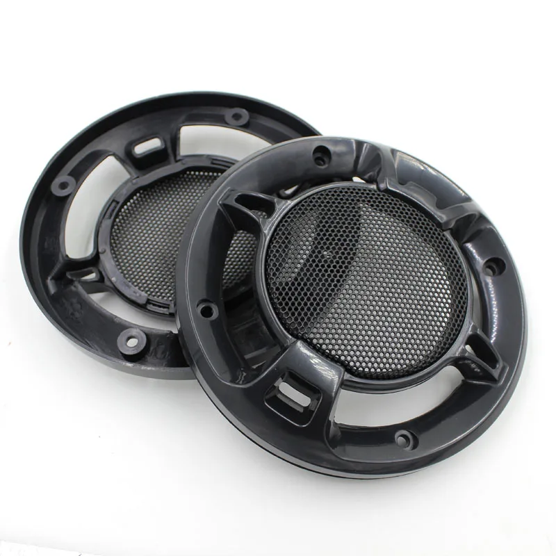 Free Shipping 2PCS Car GRL 00 Universal 4.6inch Speaker Cover Black