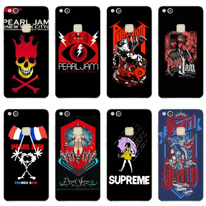 

Pearl Jam Cover Soft Silicone 2018 TPU Phone Case For Huawei P9 P10 P20 Lite Mate 9 10 Honor 9 V9 Mate 10 Por P9 P20 Plus