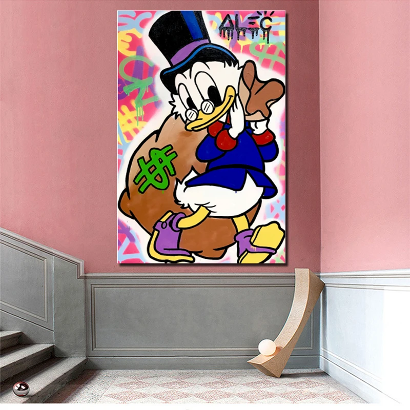 Alec Monopoly Cuadros настенные художественные плакаты и печать на холсте живопись