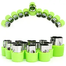 

9Pcs/12Pcs Set Cookies Cutter Molds Vegetable And Cookie Cutter Animals Fruit Cutting Die For Kitchen DIY Baking Tools