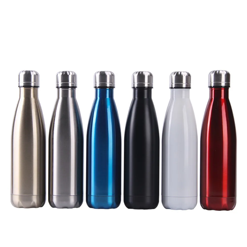 

Solid Color Water Bottle High Quality Thermos Double Wall Stainless Steel Vacuum Insulated Drink Bottle Tea Cup