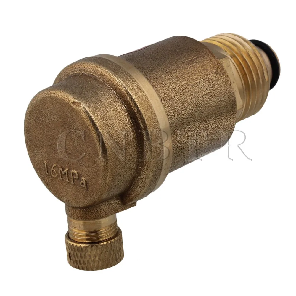 CNBTR 1/2" Brass Automatic Air Vent Valve High Temperature Resistance