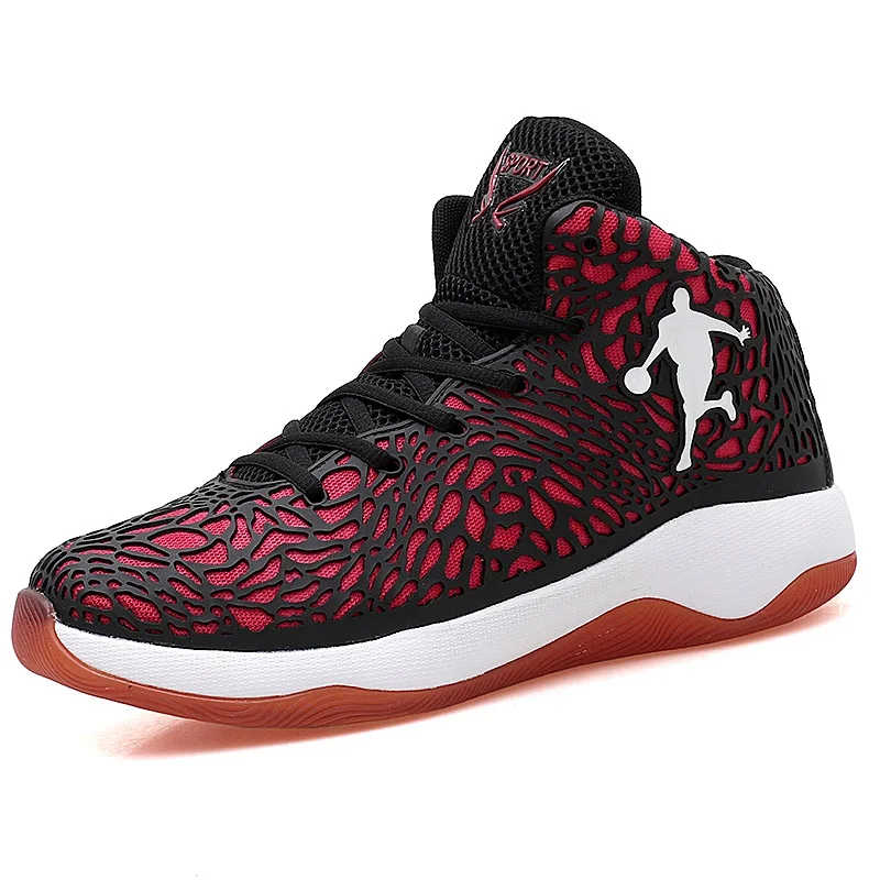 

Official Athletic Mens 2018 High Top Air Basketball Retro Autumn Summer Trainer Breathable Outdoor Sport Shoes Men Sneakers