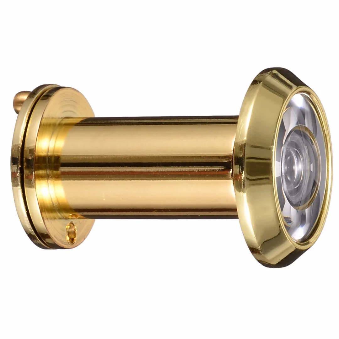 Universal Door Eye Viewer Hidden Pinhole 200 Degree Adjustable Glass Lens Peephole Security Door Hardware
