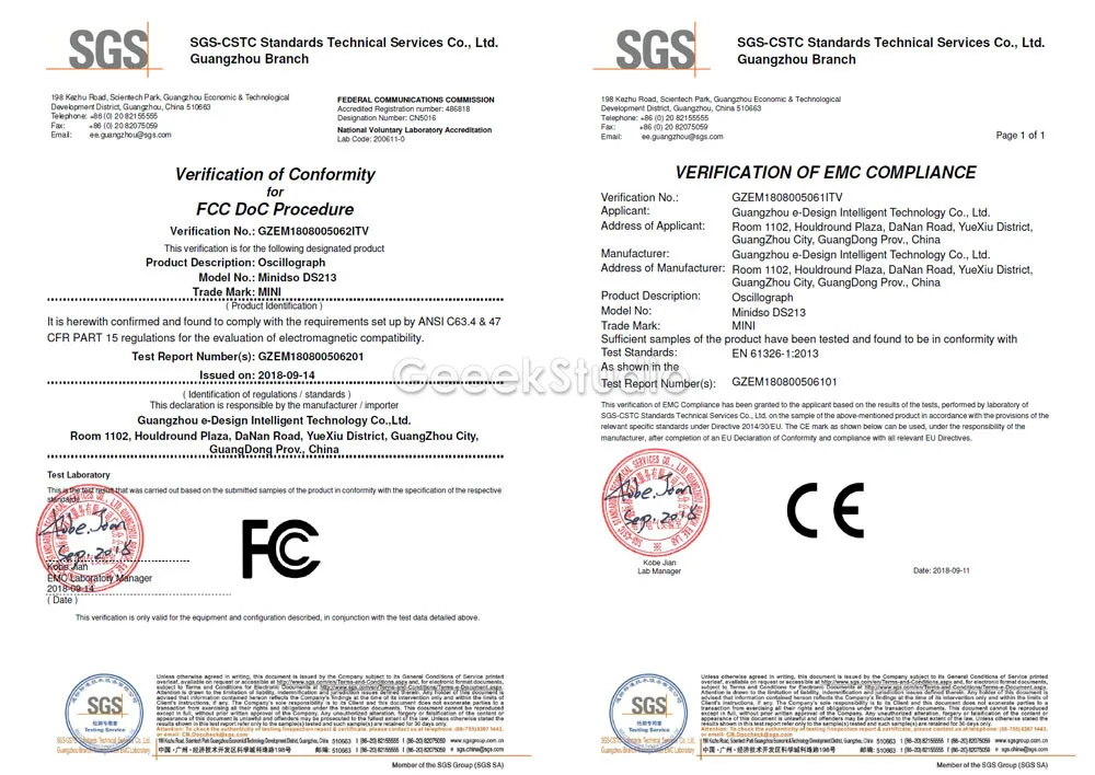 Мини DSO DS213 DSO213 цифровой запоминающий осциллограф Обновление от DS203 DSO203, с дополнительным силиконовой резины Защитный чехол