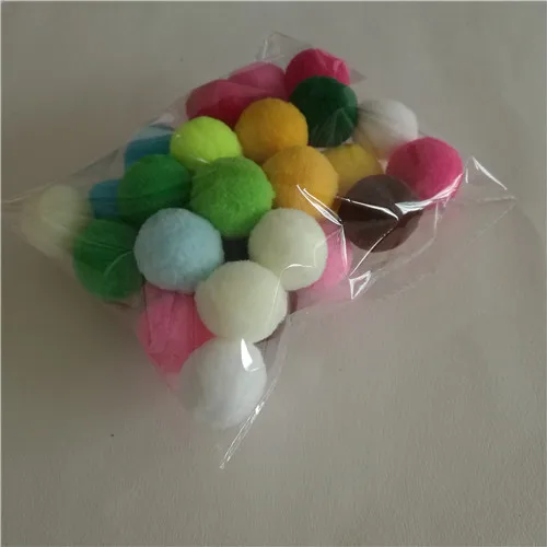 30 шт 30 мм смешанный разноцветный помпон из меха DIY мягкие шарики-Помпоны Свадебные украшения для дома цветы для шитья на ткани аксессуары