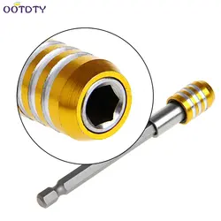 100 мм 1/4 "Магнитная шестигранным хвостовиком Quick Release сверло Отвертка Держатель firefly-тгц