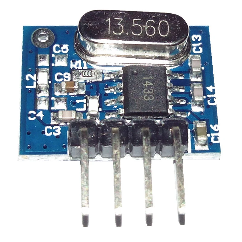 Buy Hariier 1Set superheterodyne 433Mhz RF transmitter and receiver Module kit small size For Uno Diy kits 433 mhz Remote controls: Wall Plates & Connectors -  ...