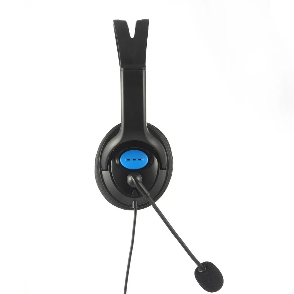 Новинка 1,9 m проводные компьютерные игровые наушники с микрофоном Casque Audio Mute переключатель шумоподавления гарнитура для PS4 sony playstation