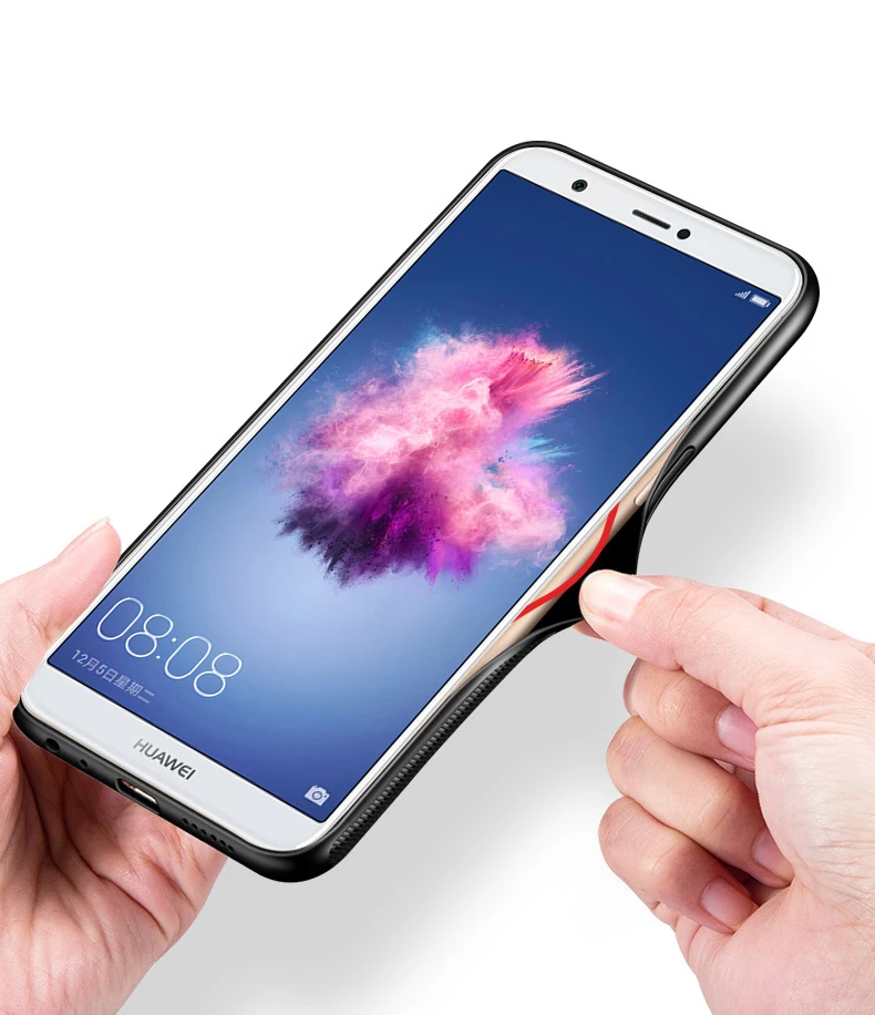 TRISEOLY для huawei P Smart Case роскошный стеклянный зеркальный чехол TPU чехол для телефона huawei P Smart PSmart 5,65