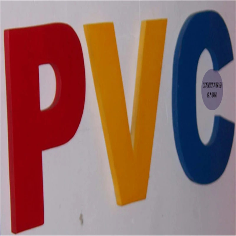 Outdoor or Indoor small PVC signboard letters for shop decoration