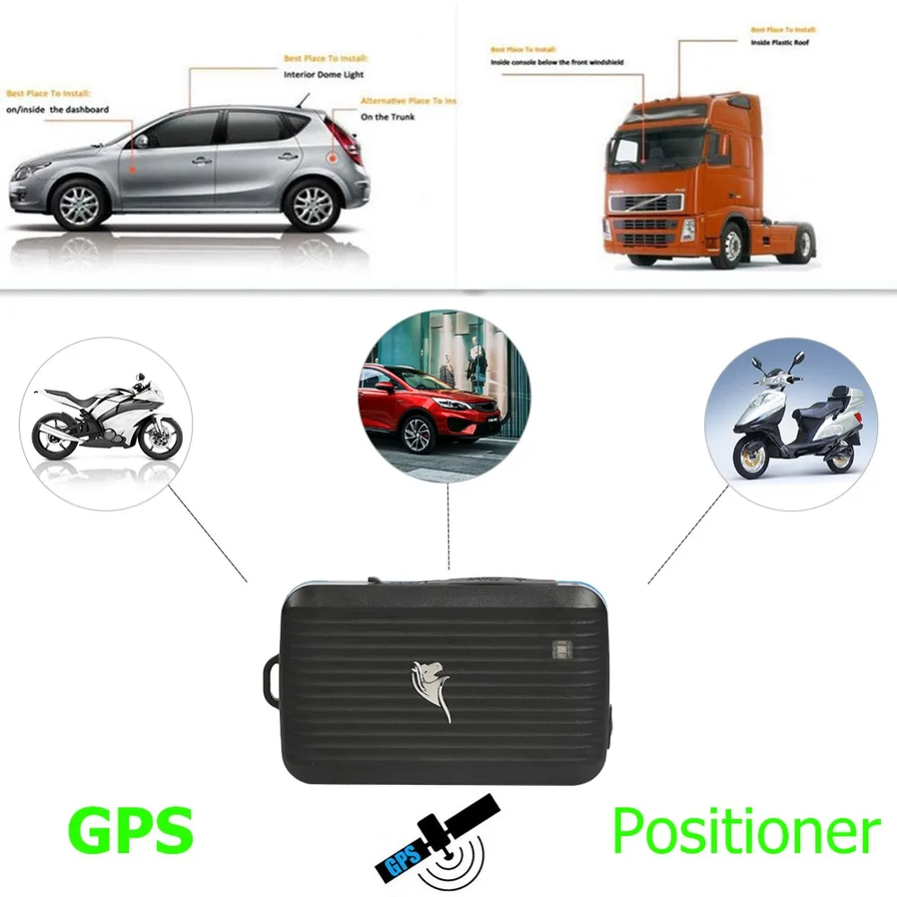 N1 Мини-Автомобиль Мотоцикл gps/GSM/GPRS в режиме реального времени трекер gps-трекер+ BD gps+ LBS+ gps+ WI-FI
