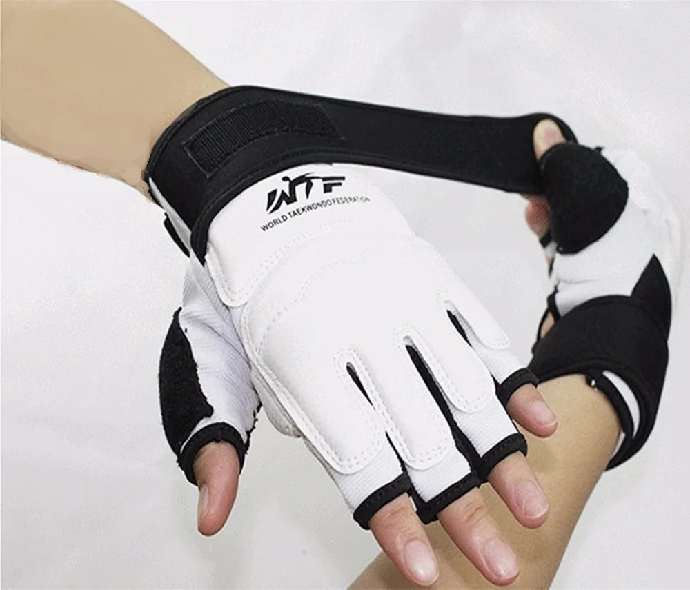 

Adult/Kids Taekwondo Gloves Sparring Hand Guard Protector Cover Boxing Gloves Professional Taekwondo Brace Protection