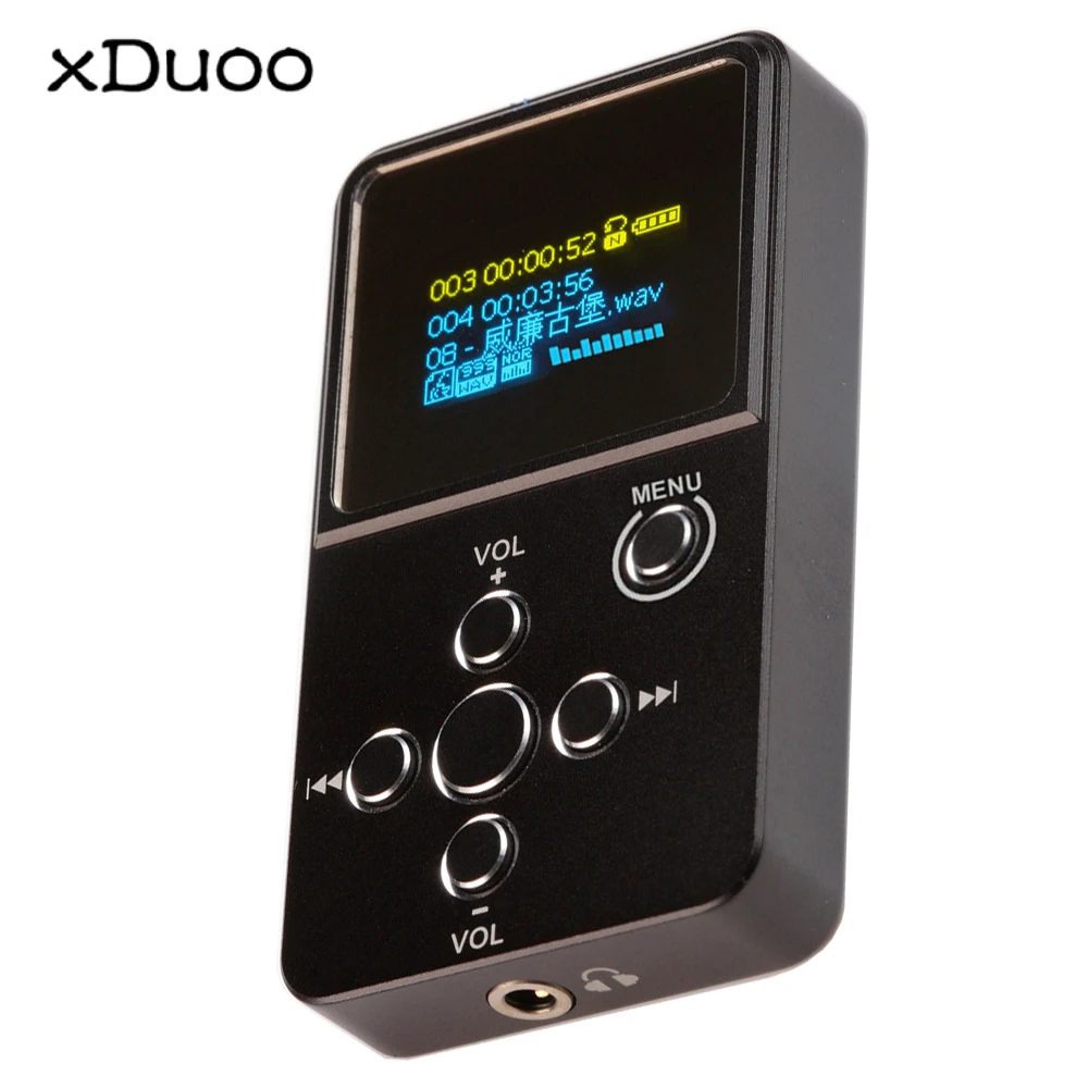

Newest XDUOO X2 Professional Lossless Audio MP3 HIFI Music Player with OLED Screen Protable Support MP3 WMA APE FLAC WAV