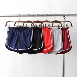 Новинка 2018 женские шорты летние шелковые тонкие пляжные красные спортивные короткие штаны повседневные белые Egde шорты HotBlack серый