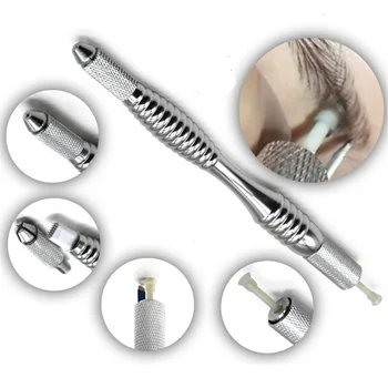 

1pcs Permanent Makeup Tebori Pen Microblading Pen Manual Line Eyebrow Tattoo Pen Tattoo Needles Holder for Tattoo Beginner