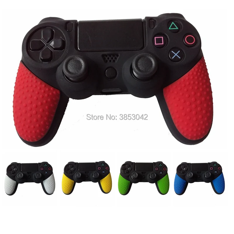 10pcs Non slip Design Rubber Durable Silicon Skin Cover Case Gamepad Protection Skin For