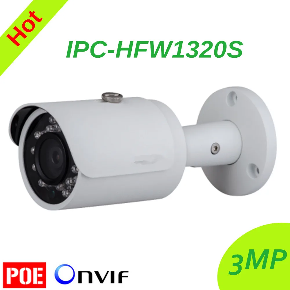 DH IPC HFW1320S IR HD 1080p IP Camera Security font b Outdoor b font 3MP Full