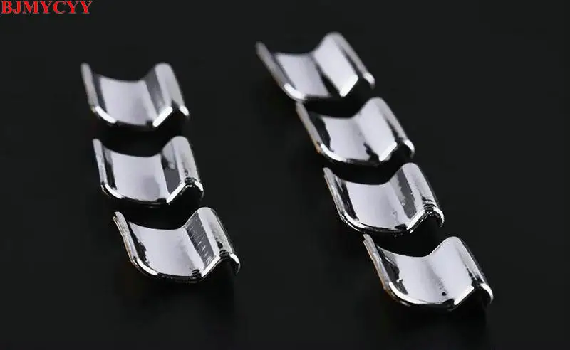 BJMYCYY наклеиваемого покрытия для автостайлинга из ABS 7 шт./компл. автомобильный стеклоподъемник кнопки украсить женский пиджак с блестками LEXUS NX 200 200 Т аксессуары