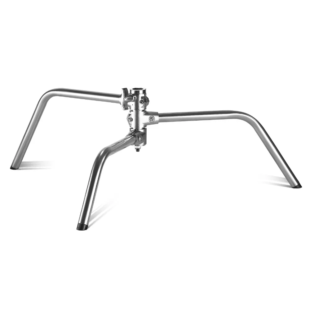  Neewer 2 Pieces Heavy Duty Max Height 10 feet/3m Adjustable Light Stand with 4 feetHolding Arm and 