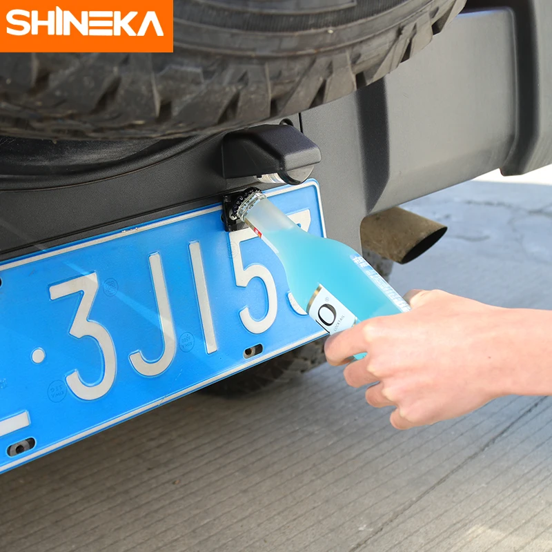 SHINEKA задний номерной знак установлен аксессуар для Jeep Wrangler JK TJ F 150 винты подходит
