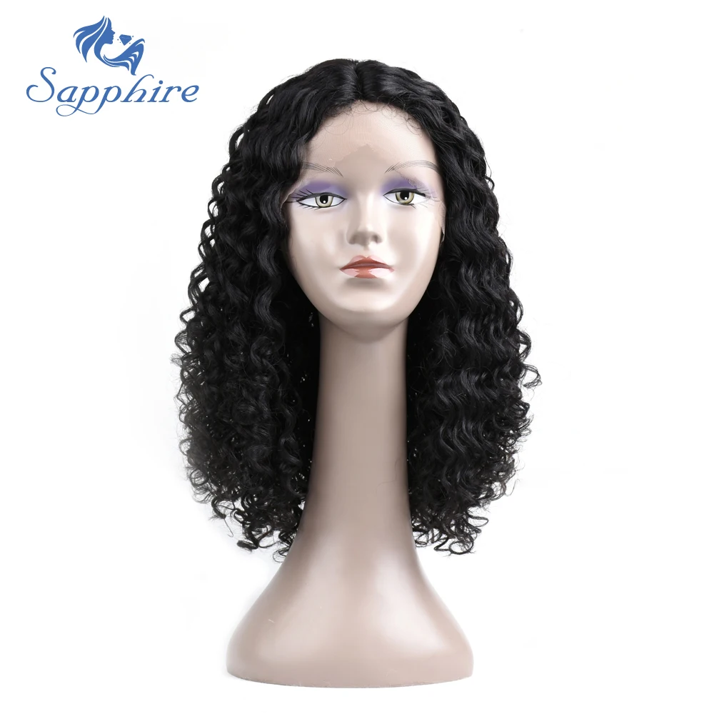 Sapphire Hair Brazilian Lace Front Human Hair Wigs For Black Women 16