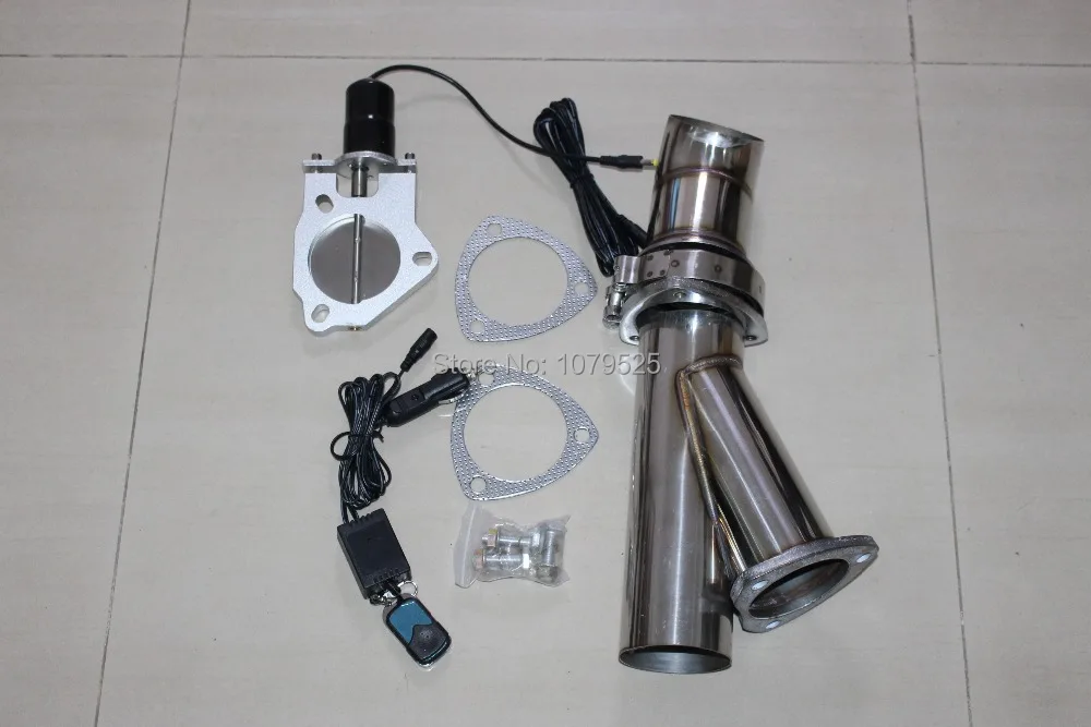 

3" Electric Cutout/E-Cut Out Valve System+Remote for Exhaust Catback/Downpipe 76MM