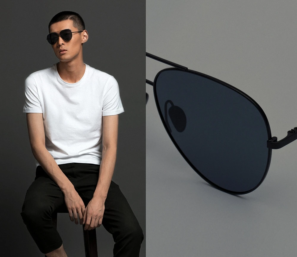 Original Xiaomi Mijia Turok Steinhardt TS Brand Polarized Stainless Sun Mirror Lenses Glasses UV400 for Outdoor Travel Man Woman