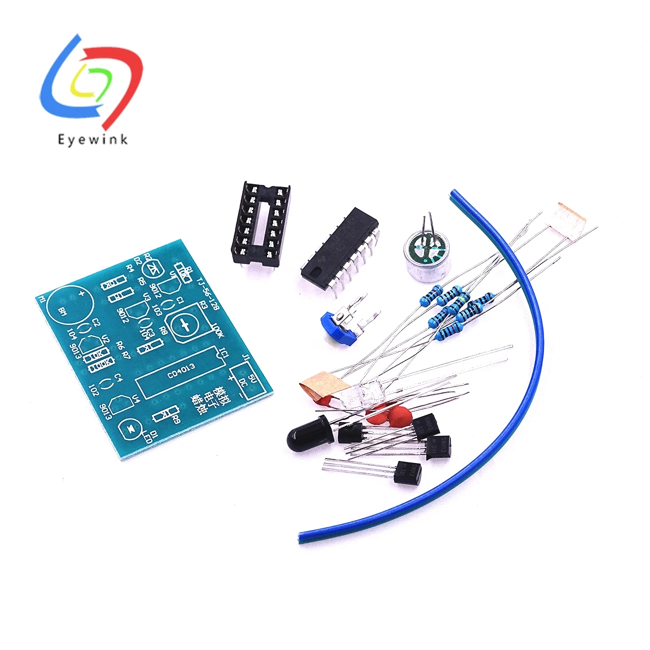 

EYEWINK Analog Electronic Candle Module DIY Kit Lit + Blow Control Simulation Candle Suite For Electronic Training Parts DIY