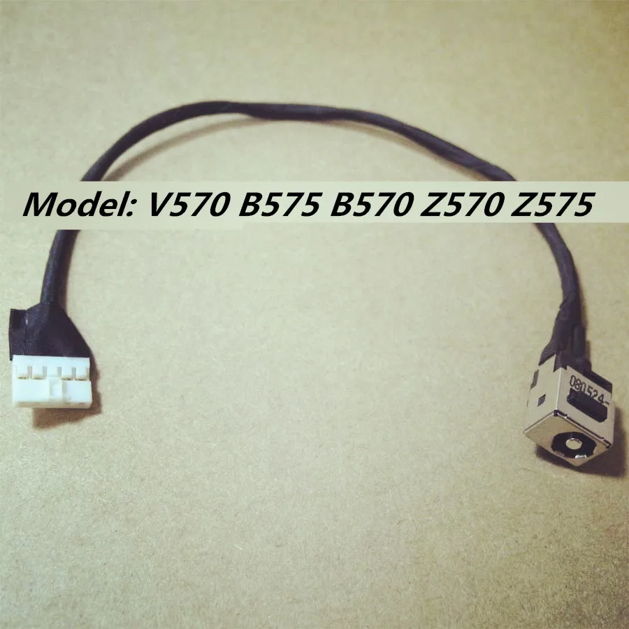 Новый ноутбук для Lenovo IdeaPad V570 B575 B570 Z570 Z575 DC Jack кабель питания зарядный порт провод
